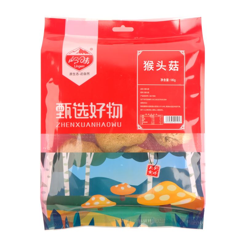 嶺味大興安嶺原木猴頭菇180g