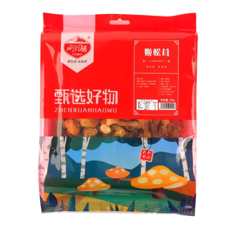 岭味大兴安岭绿色姬松茸200g