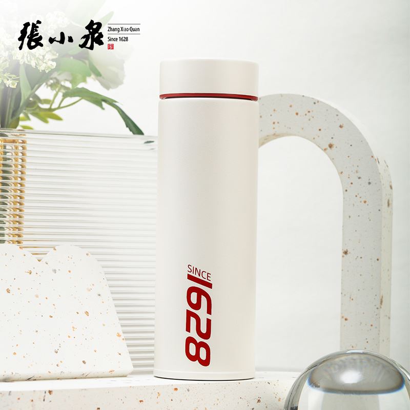 張小泉泉心極簡隨行杯（珍珠白）300ml