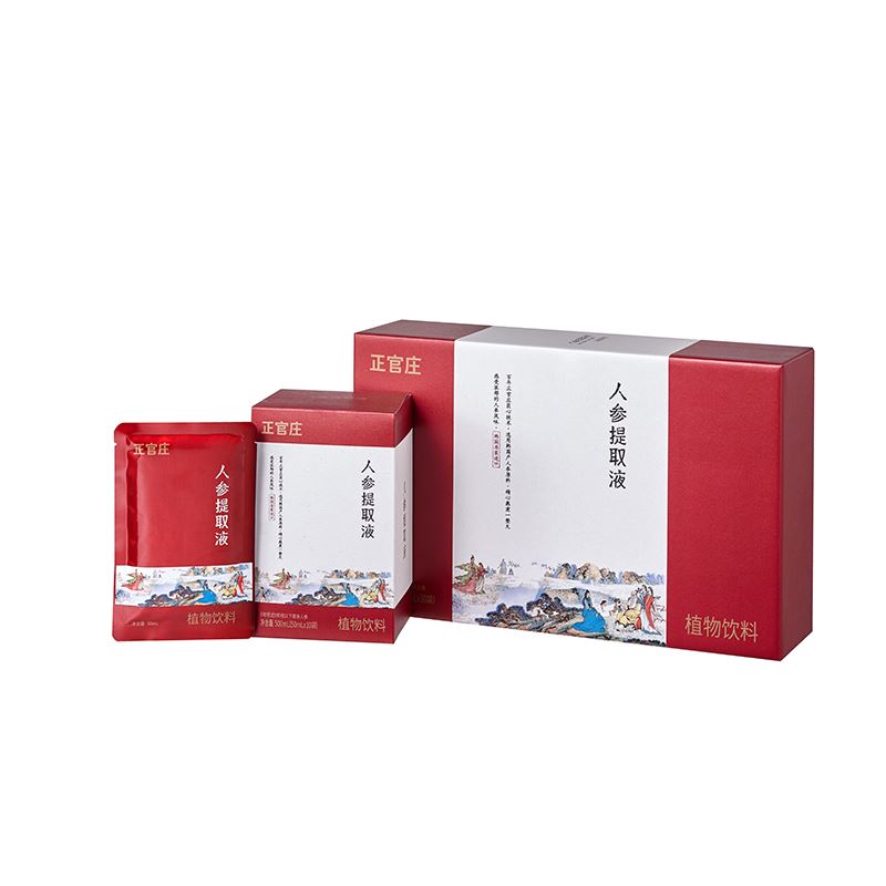 正官莊人參紅參提取液50ml*30包原裝進(jìn)口高麗參