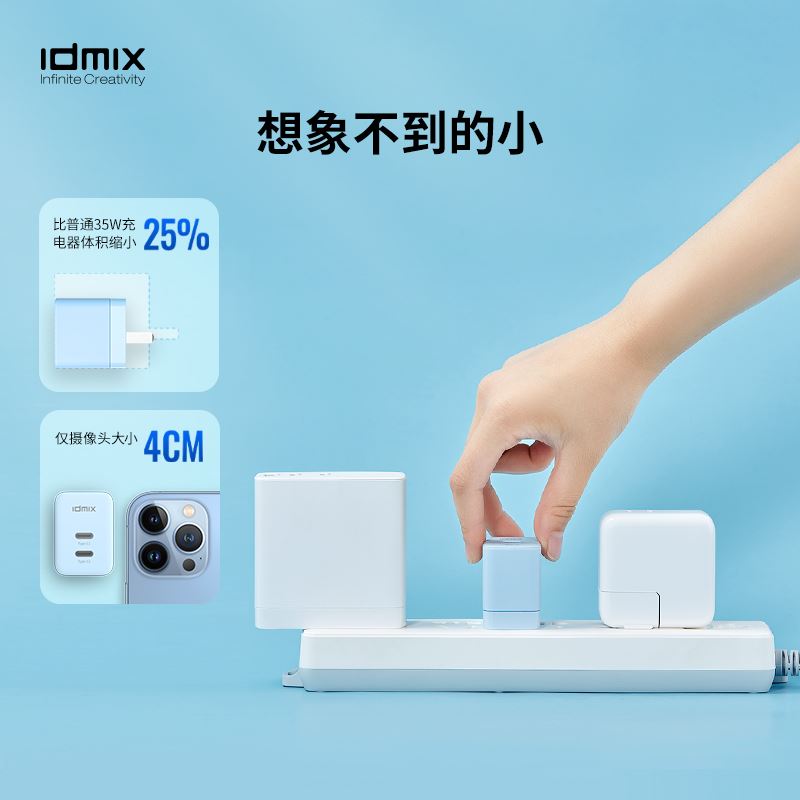 IDMIX氮化鎵充電器P35