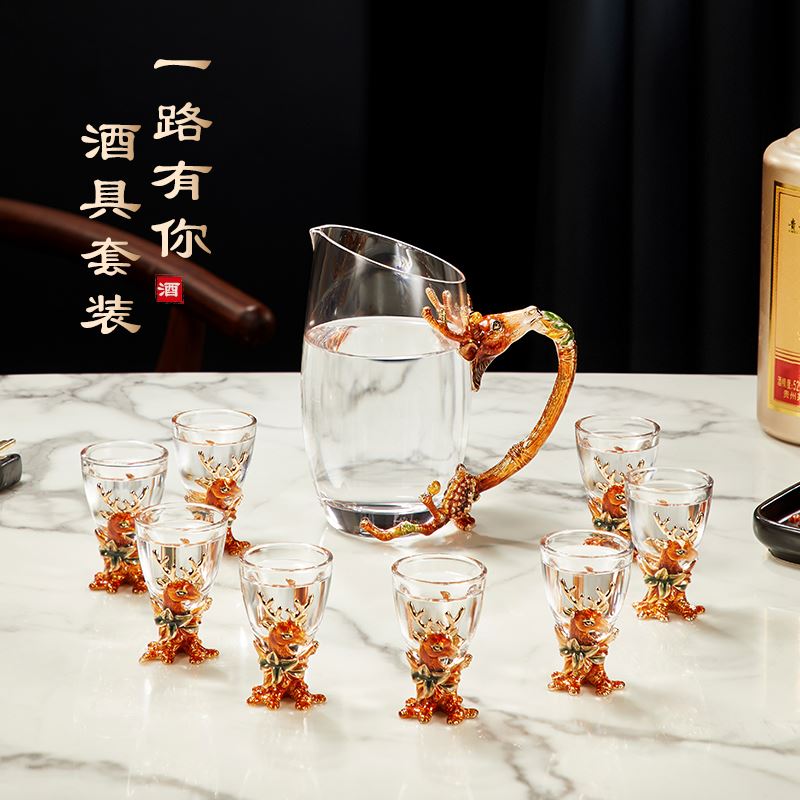 諾詩(shī)曼白酒杯禮品套裝