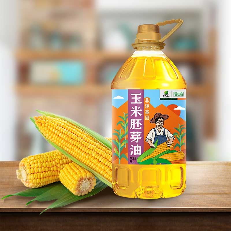 北大荒｜金老農(nóng)非轉(zhuǎn)基因玉米胚芽油5L