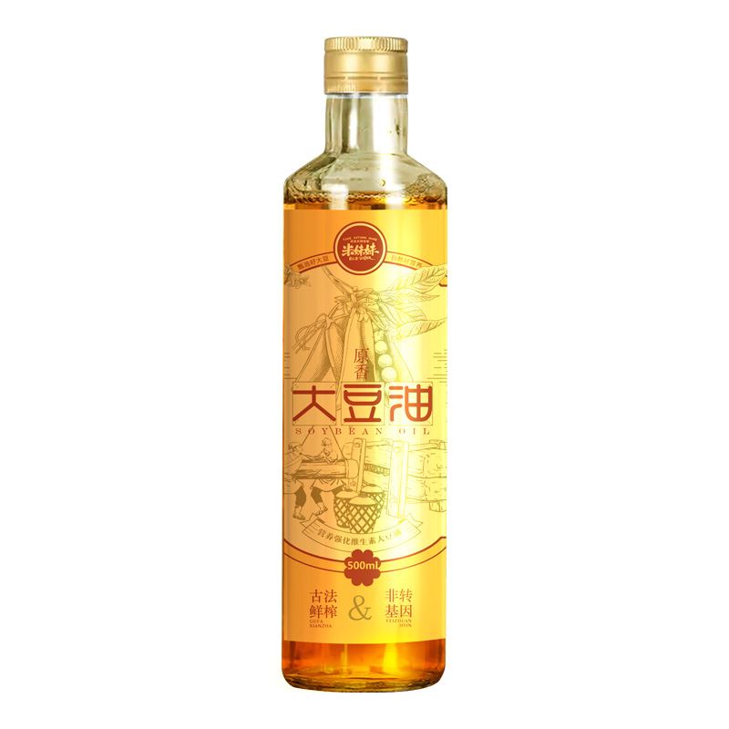 米妹妹精选大豆油500ml（物理压榨）