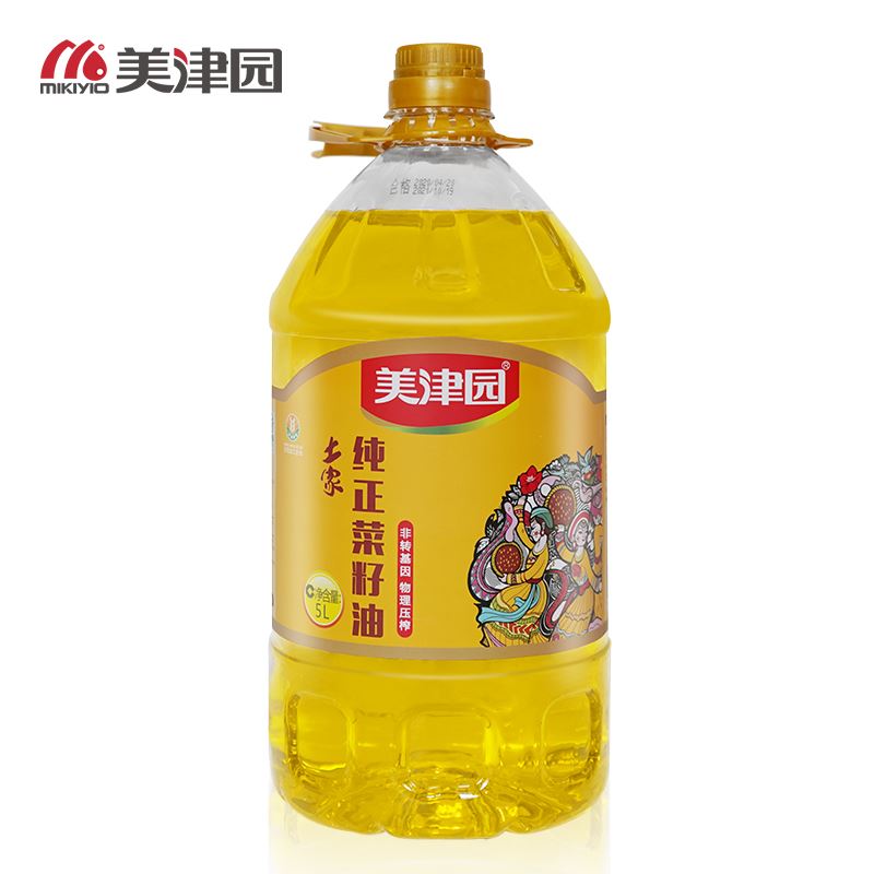 美津园土家纯正菜籽油5L