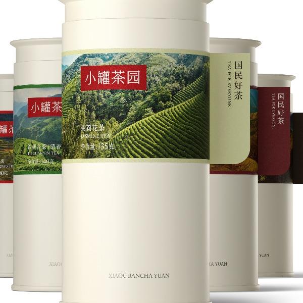 小罐茶園茶葉彩標(biāo)系列