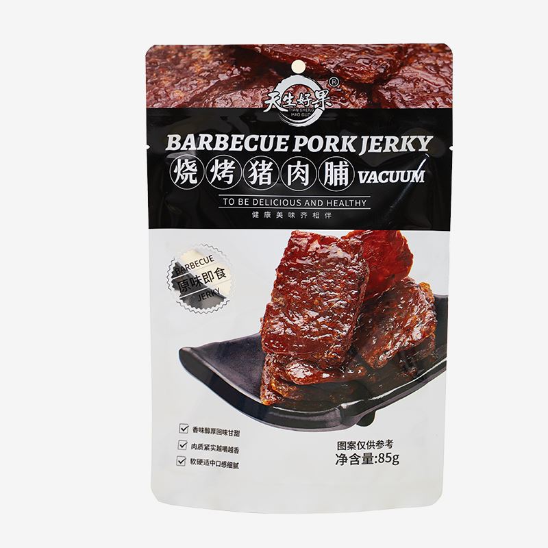 天生好果燒烤豬肉脯豬肉干袋裝85克