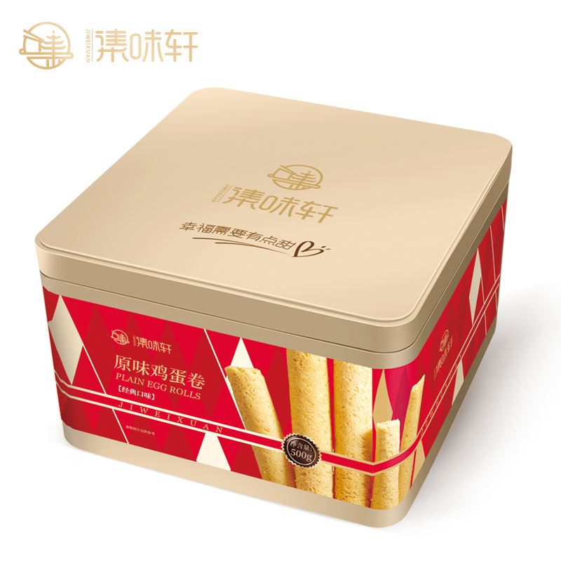 集味軒原味雞蛋卷禮盒500g