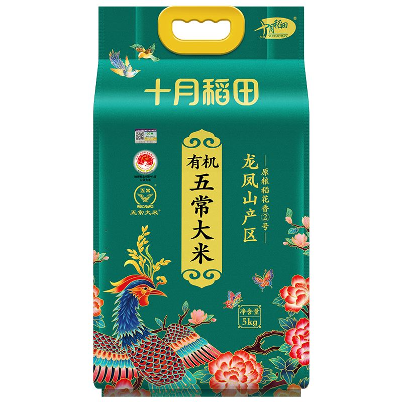 十月稻田有机五常大米5kg（凤凰）