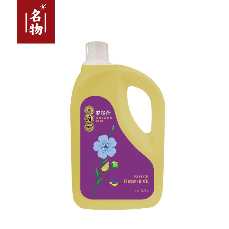 罗尔仕进口压榨亚麻籽油1800mL