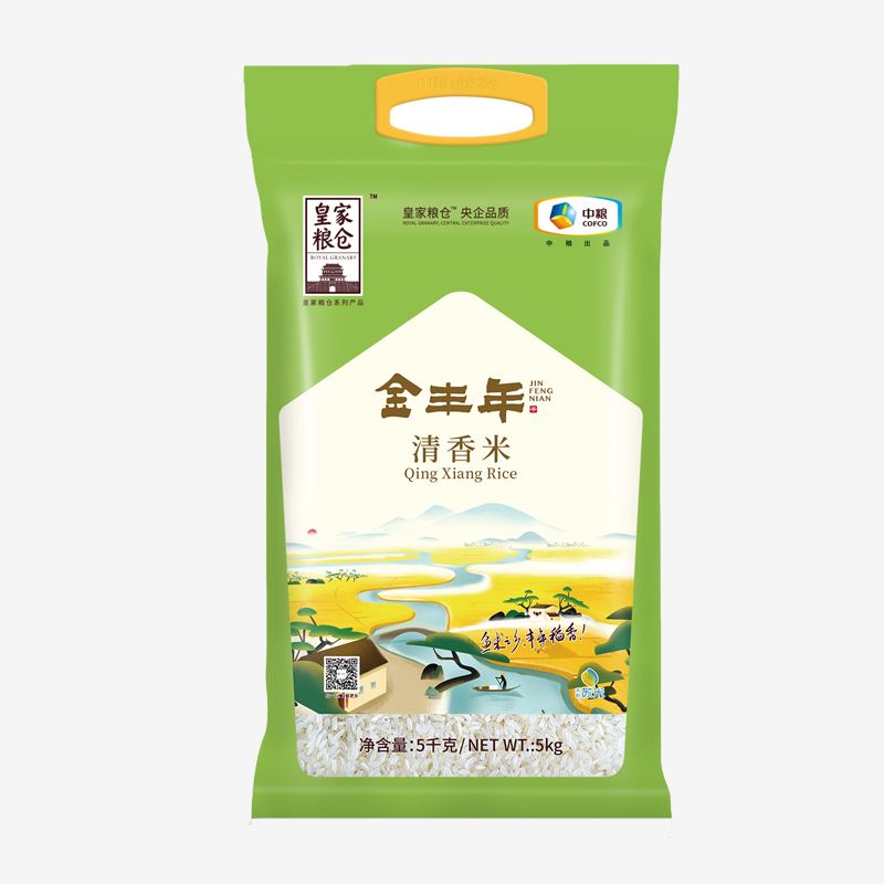 中糧皇家糧倉金豐年清香米PE5kg