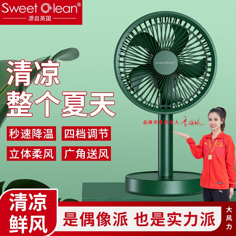 英国SweetClean桌面摇头风扇BL-1106