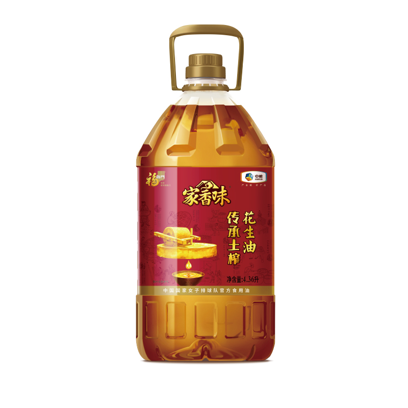 中糧福臨門家香味土榨花生油4.36L（定制款）