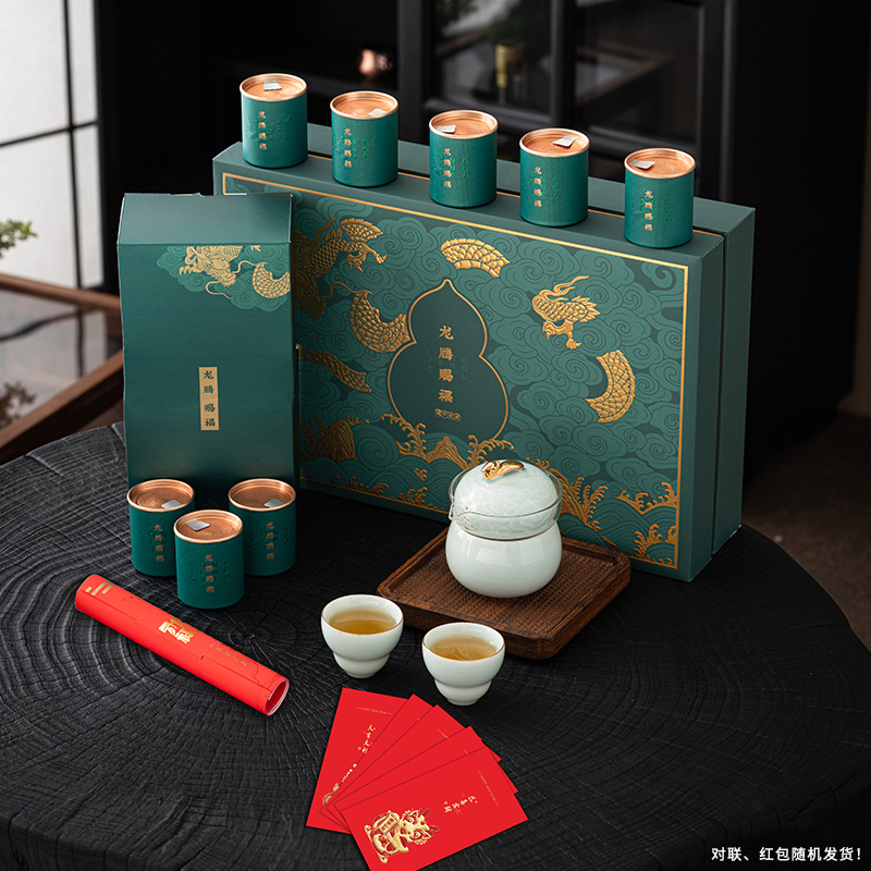 沏一杯茶【龍騰賜福】D款-茶具禮盒套裝