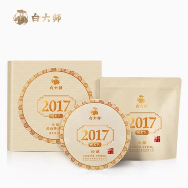 白大師-閱天下2017年壽眉茶餅