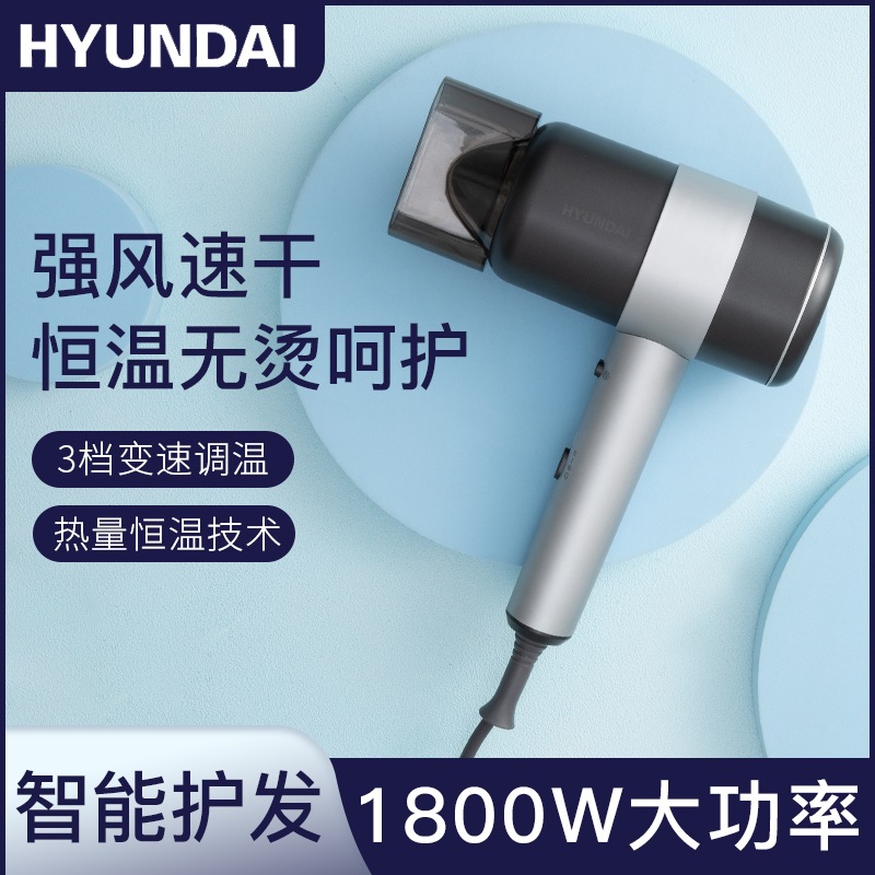 HYUNDAI-時尚降噪美發電吹風YH5300