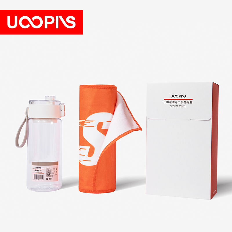 UOOPINS（优品序）S30运动毛巾水杯组合